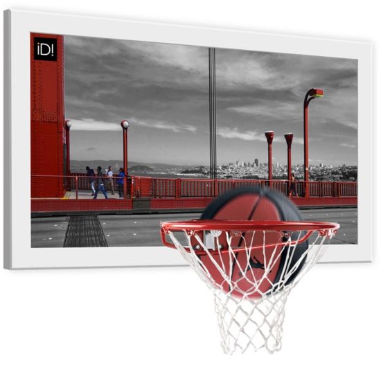 Basketball backboard design
