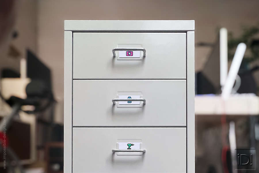 Concept de meuble à chargeurs