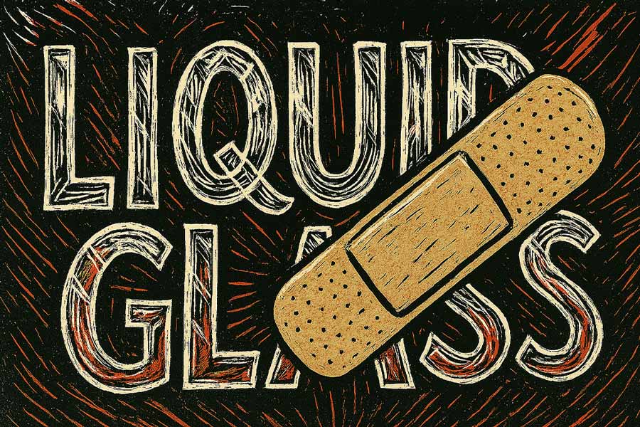 le pansement Liquid Glass